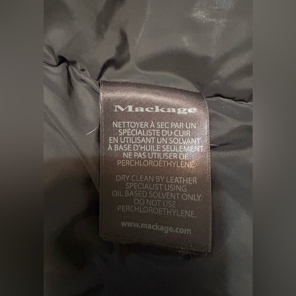 Mackage KAY Down coat with natural fur Signature Mackage Collar - Picture 6 of 11